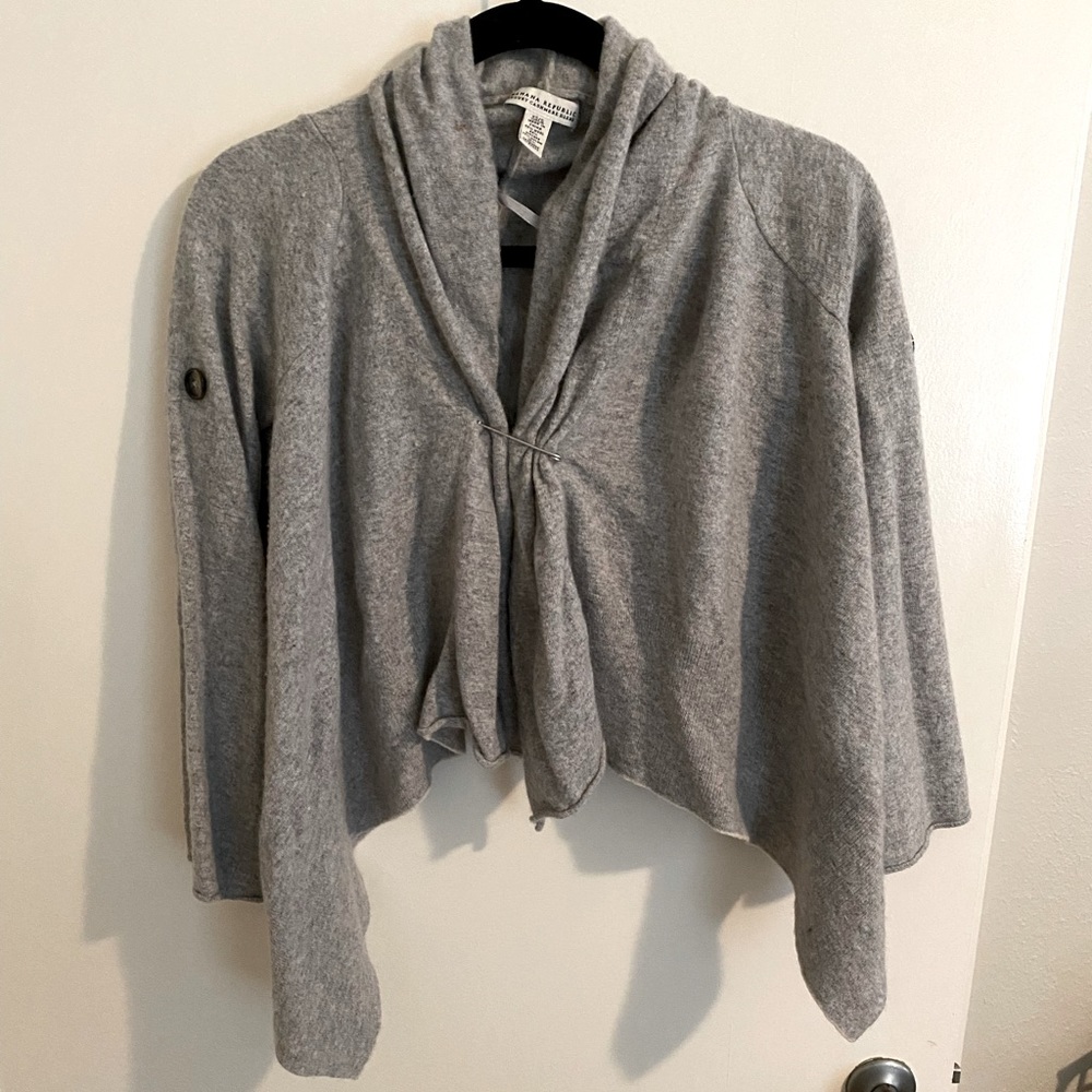 Grey cashmere sweater